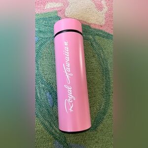 Royal Hawaiian Waikiki Pink Tea Infuser/ Water Bottle Exclusive Hotel Souvenir